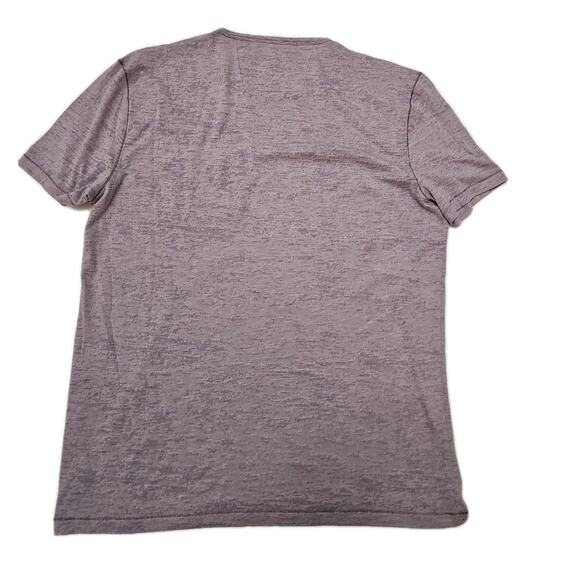 John Varvatos Collection Luxury T Shirt Crew Neck MEN'S Size LARGE Purplish - Picture 5 of 5
